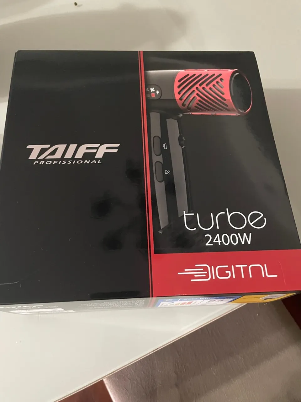 Secador de Cabelo Taiff Turbo 2400W Digital