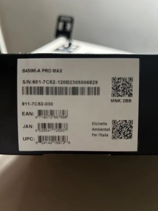 PLACA MÃE B 450M PRO MAX (NOVA) - Foto 4