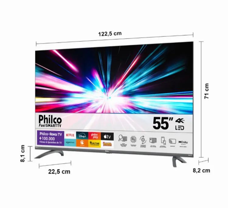 FastSmart TV 55? 4K Philco ( Retirada de peças) - Foto 5