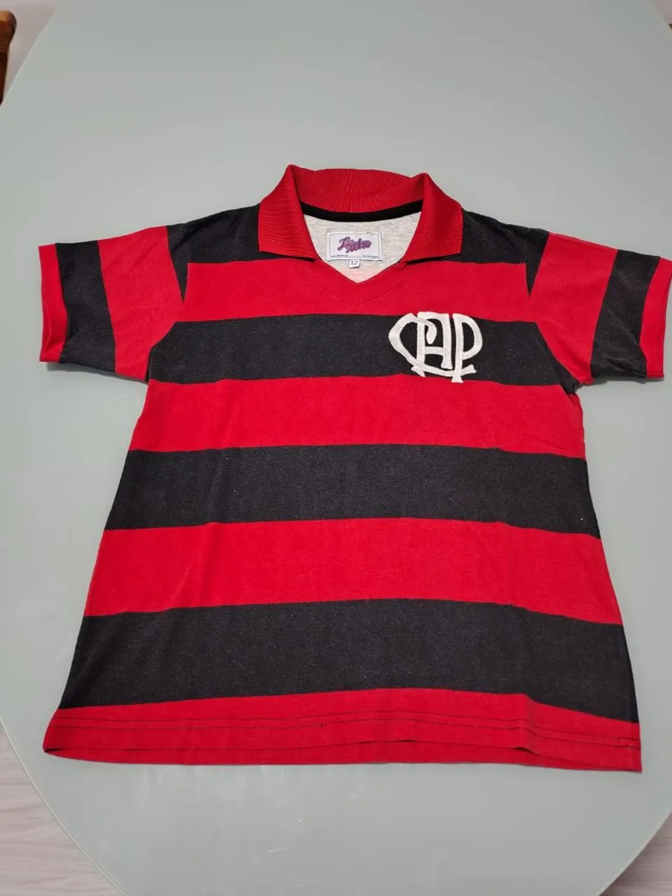 Camisa POLO ATLÉTICO PARANAENSE 12 ANOS Listrada - Oficial