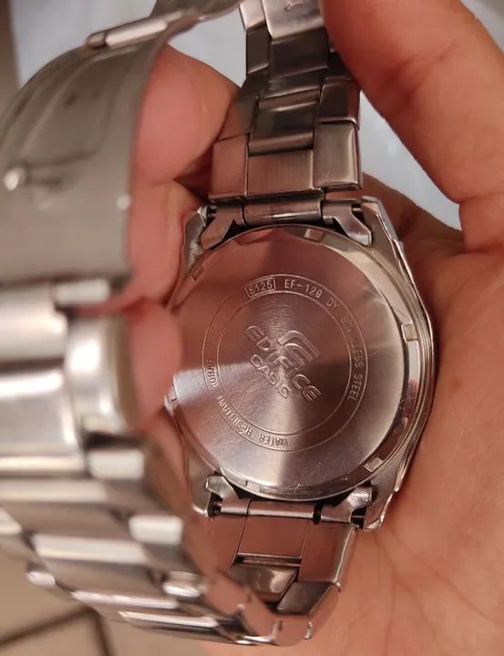 Relógio masculino Casio edifice funcionando perfeitamente  - Foto 3