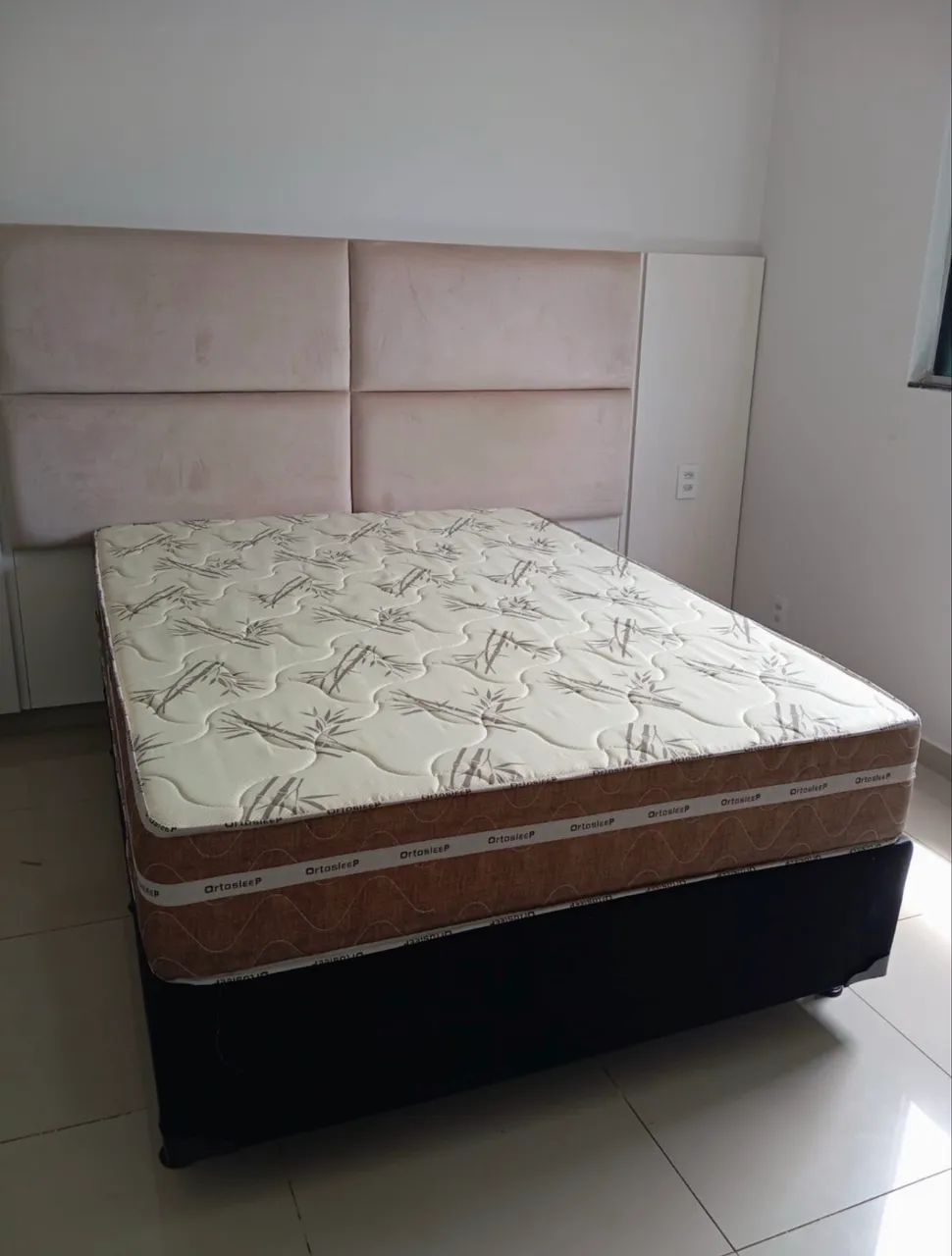 Cama box casal completo oferta fecha mes