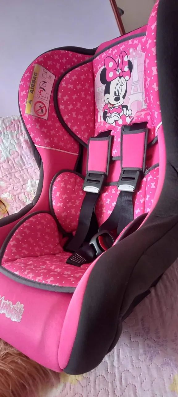 Cadeirinha Automotiva Minnie - Rosa - Foto 3