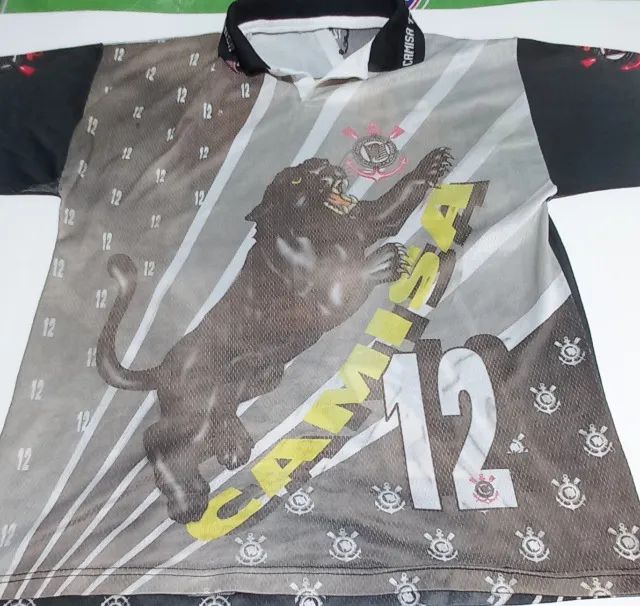Camisa Corinthians Torcida Camisa 12 Carnaval  - Foto 4