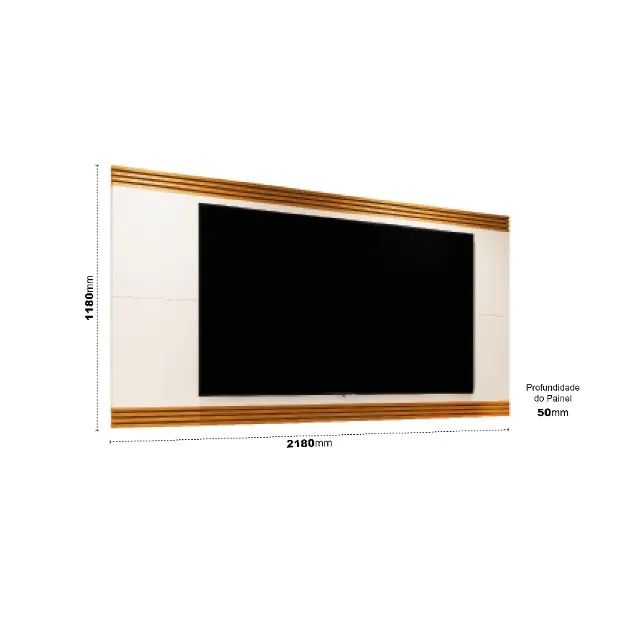 Painel GD 2.20m Para TV Até 75'' Polegadas ! Frete e Montagem Grátis. - Foto 2