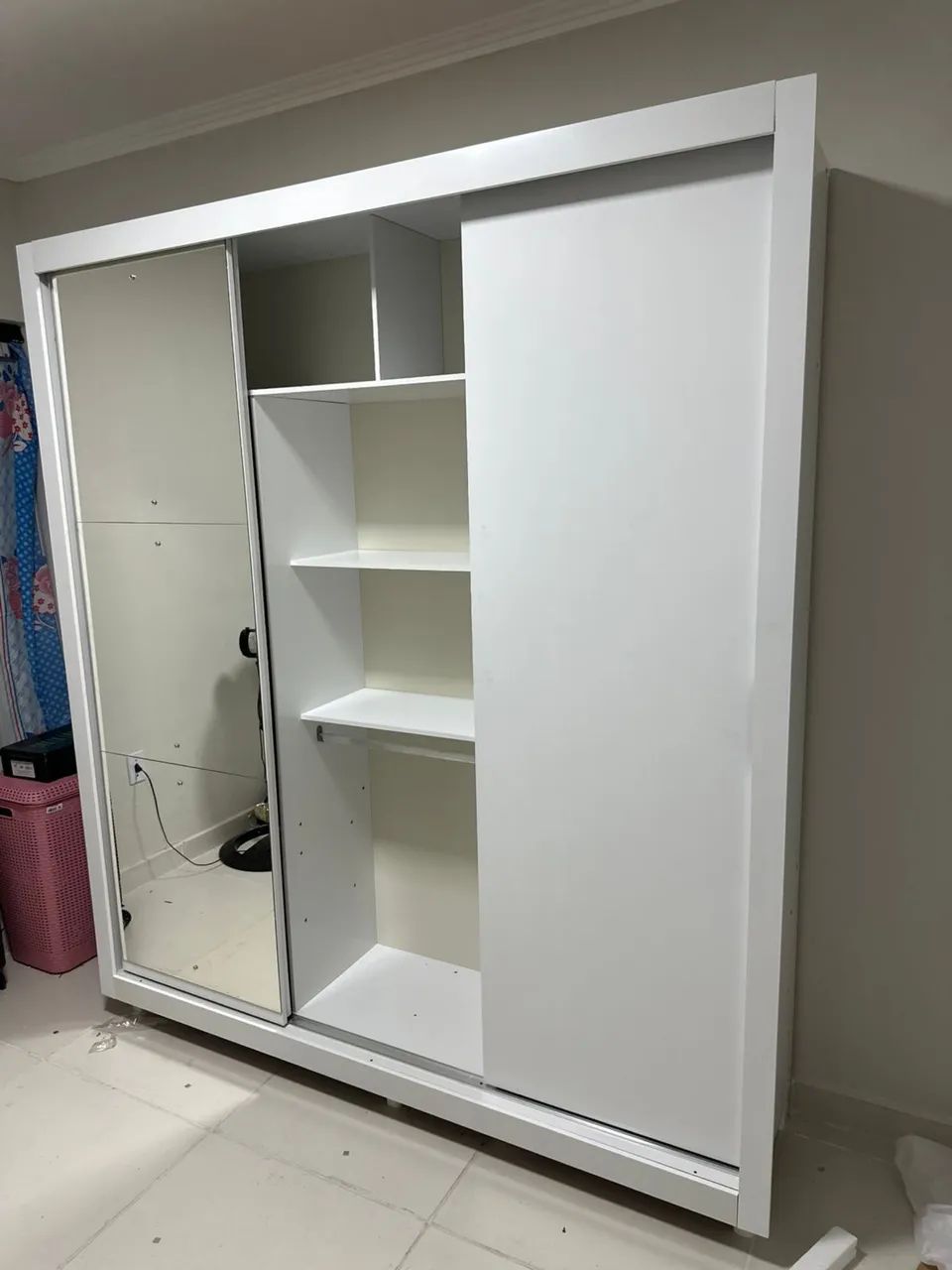GUARDA ROUPA VENEZA 100% MDF - Foto 2