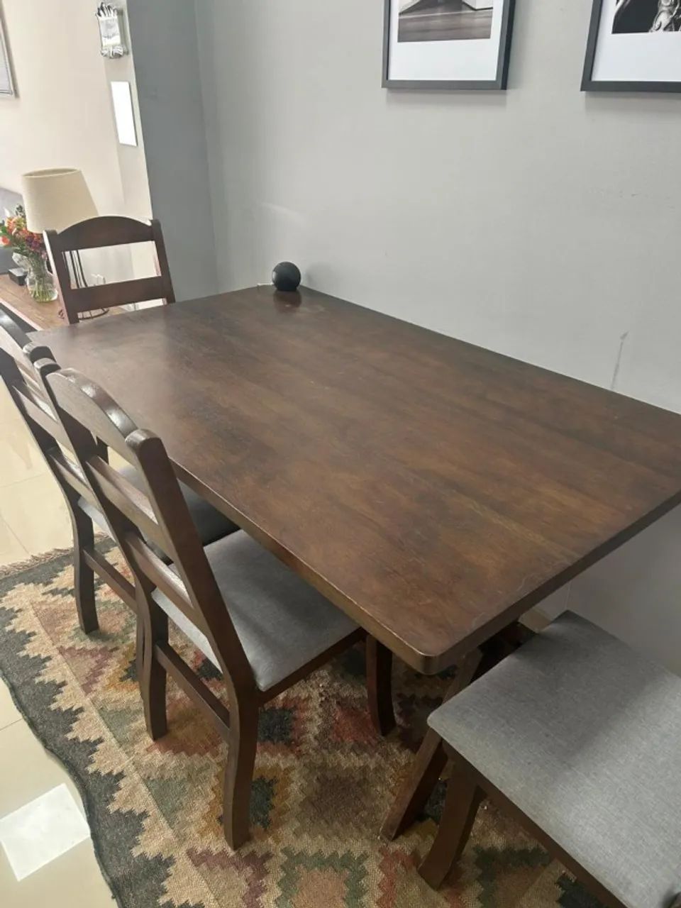 Mesa de Jantar com 4 Cadeiras64363872998147120