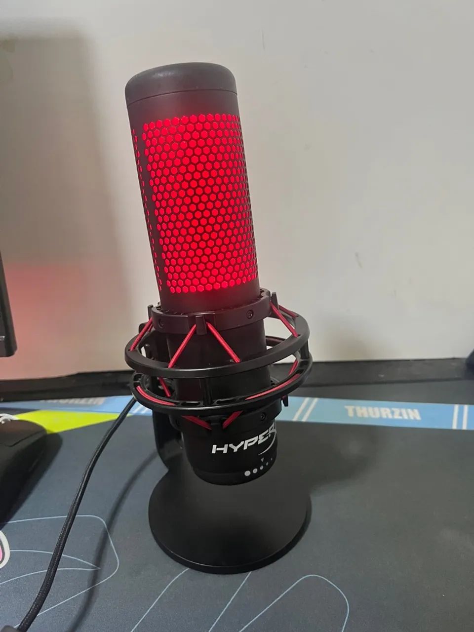 Microfone Gamer HyperX - seminovo