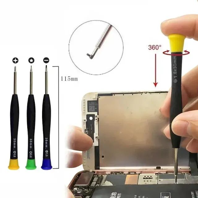 Kit de ferramentas para reparo de celular 21 em 1 ferramenta de abertura Tampa e Tela  - Foto 2