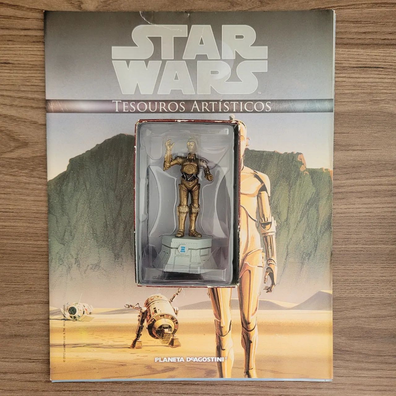 C-3PO - Coleção Xadrez Star Wars - Planeta Deagostoni - 2013