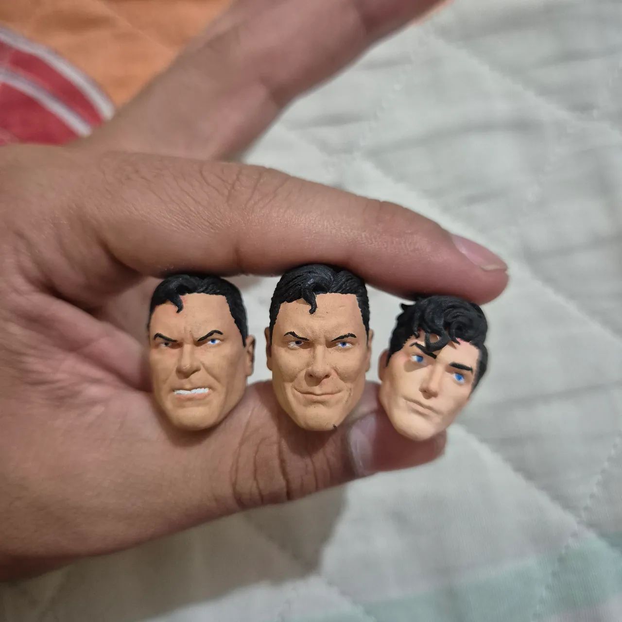 3 Head Custom SUPERMAN 