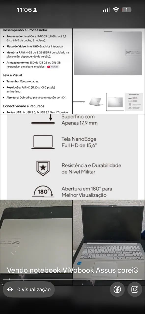 Notebook vivobook - Foto 3