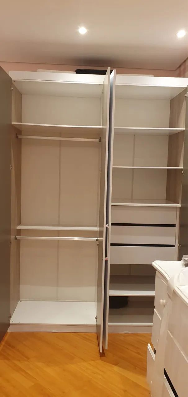 Vendo guarda roupa usado