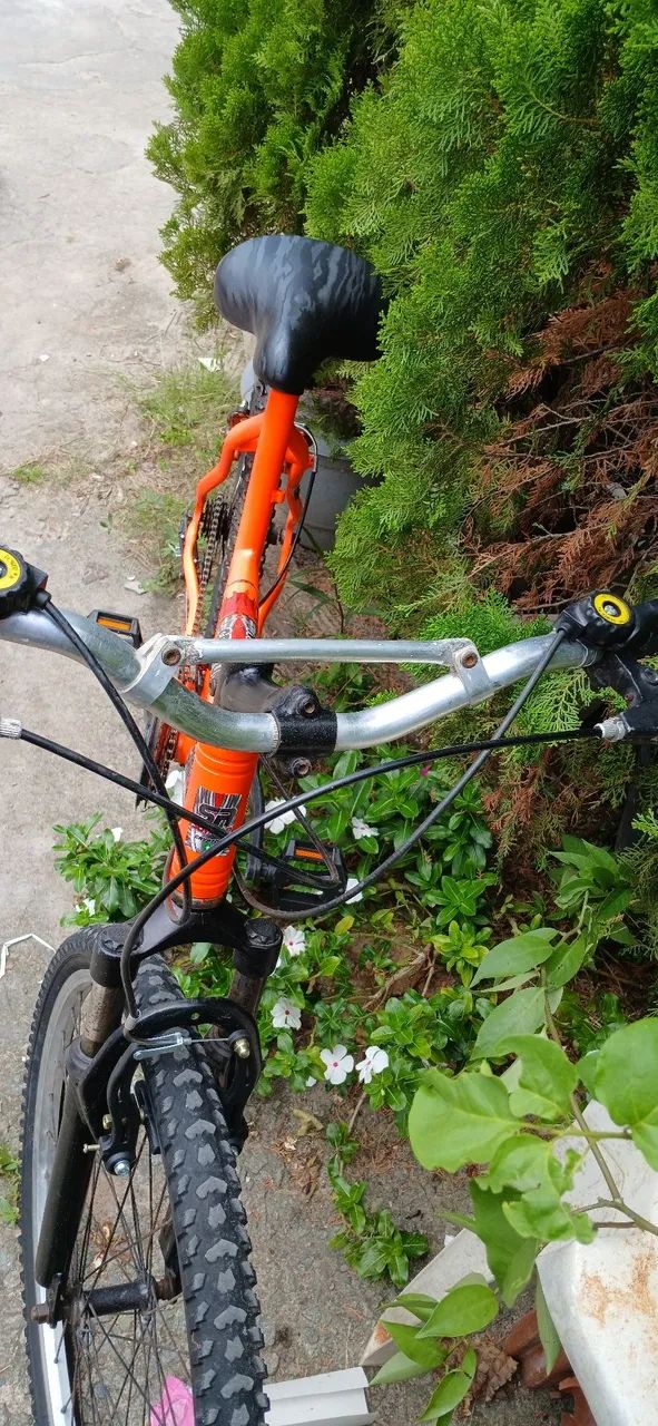 Bicicleta aro 26 de alumínio  - Foto 5