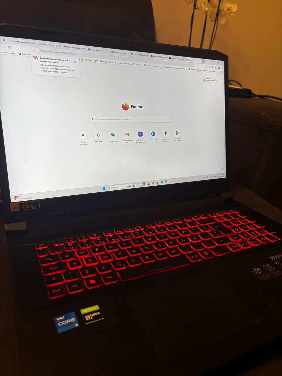 Notebook acer nitro 5 17 polegadas 