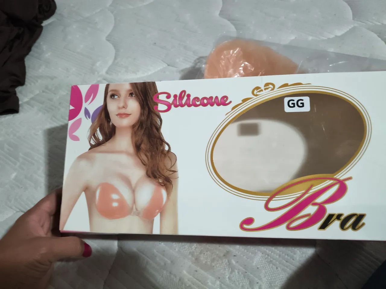 Sutiã silicone 