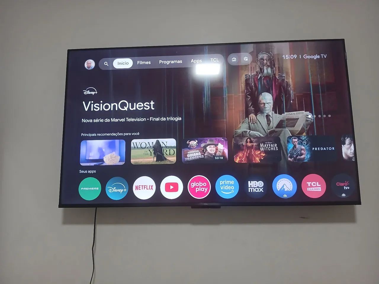 TV TCL 50" 4K QLED - Foto 4