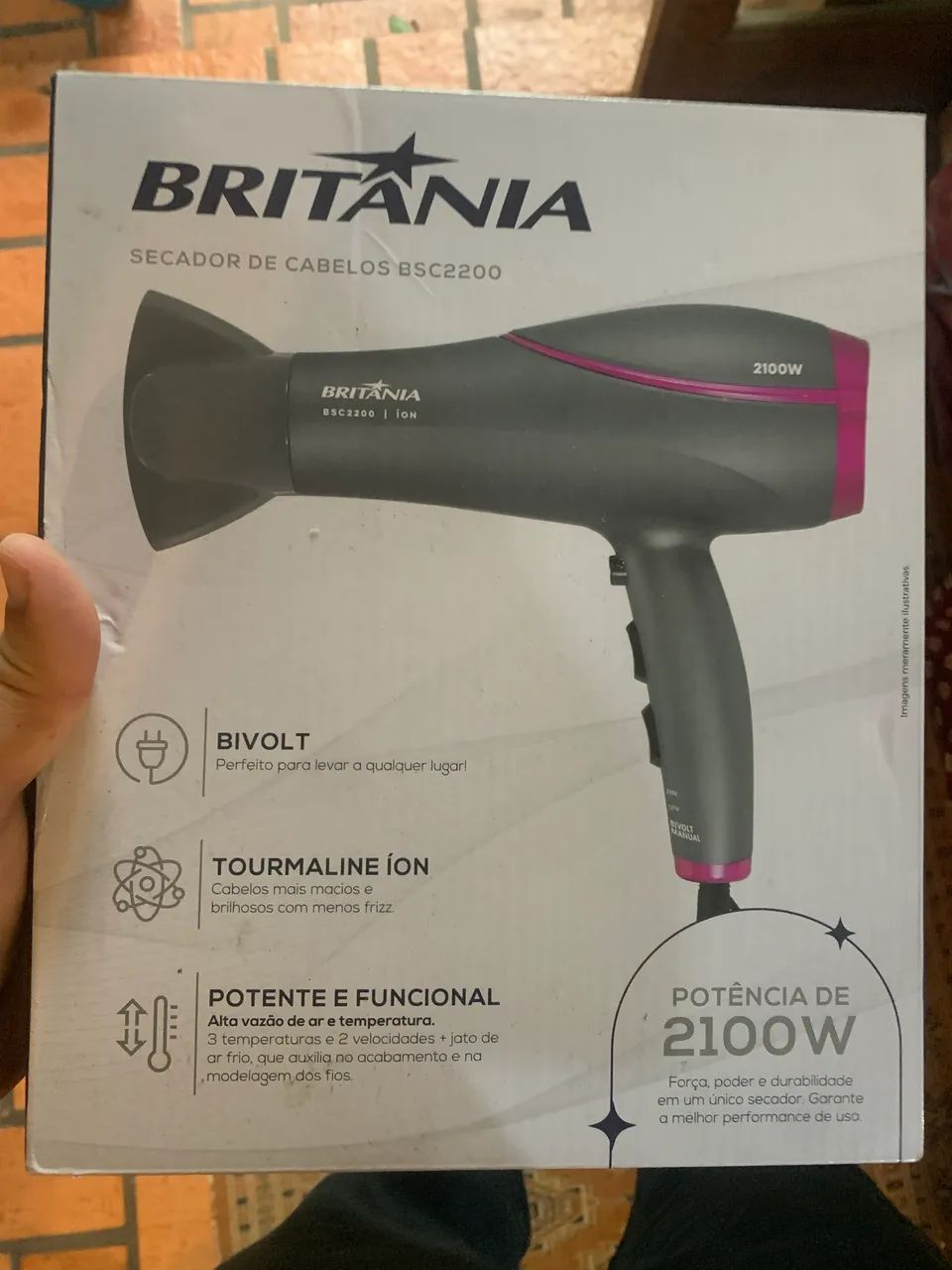 Vendo secador de cabelo