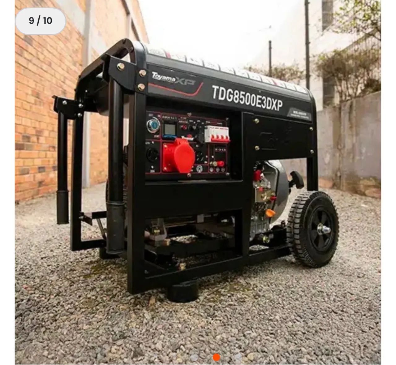 Toyama Diesel Generator, One Year of Use, with Automatic Transfer Switch