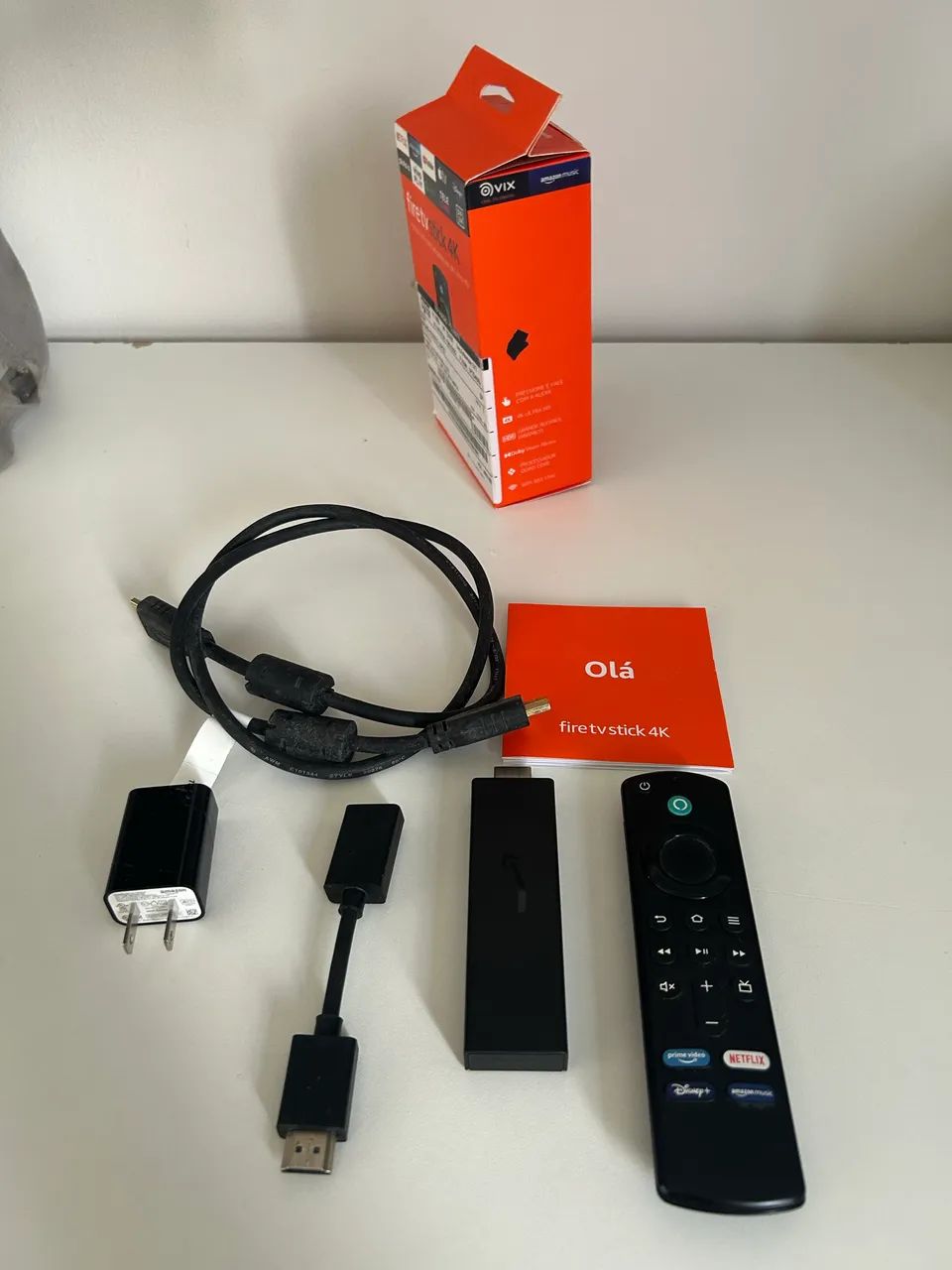 Amazon TV Stick 4K da primeira geração original comprado em 2023