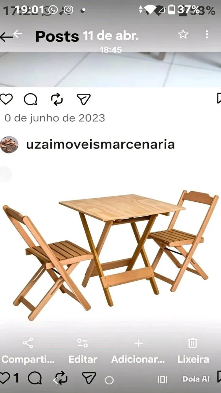 Mesas de bar  no precinho  - Foto 3