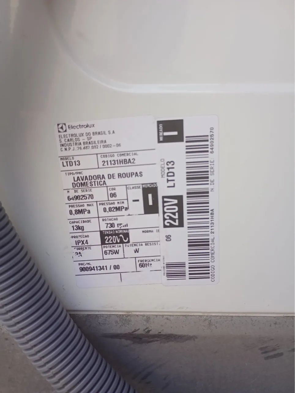 Lavadora de roupa Electrolux 13kg 220V - Foto 4