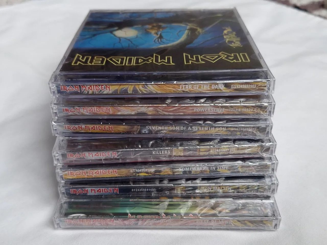 Kit 7 cds Iron Maiden LACRADOS - Foto 5