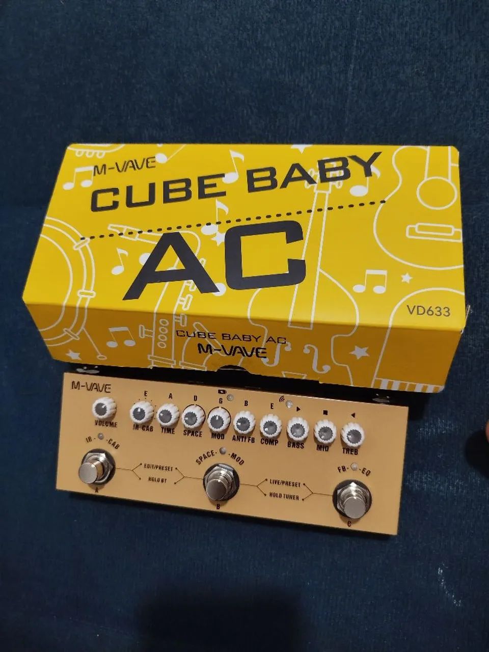 Cube baby AC (pedaleira acústica) - Foto 2