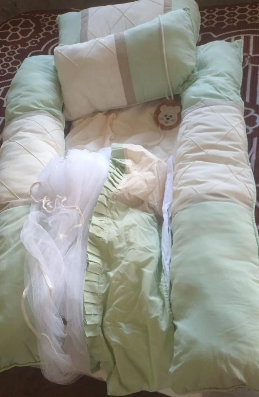 Kit berço, colchão infantil  - Foto 2