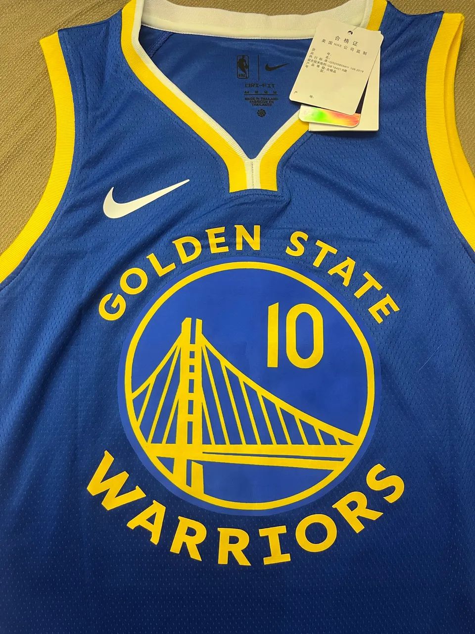 Regata NBA Golden State Warriors 