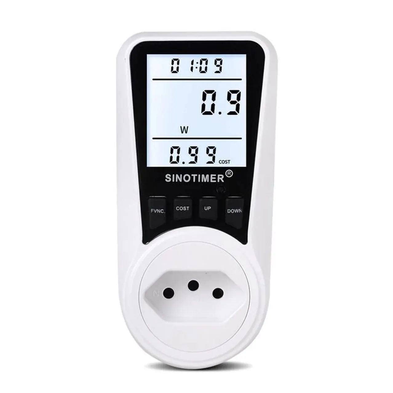Wattimetro Digital Medidor De Consumo Energia Tomada Bivolt