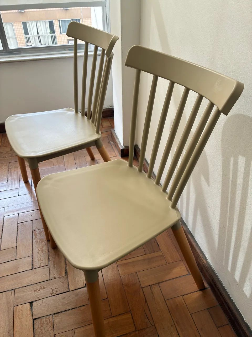 Conjunto de jantar mesa com 2 cadeiras