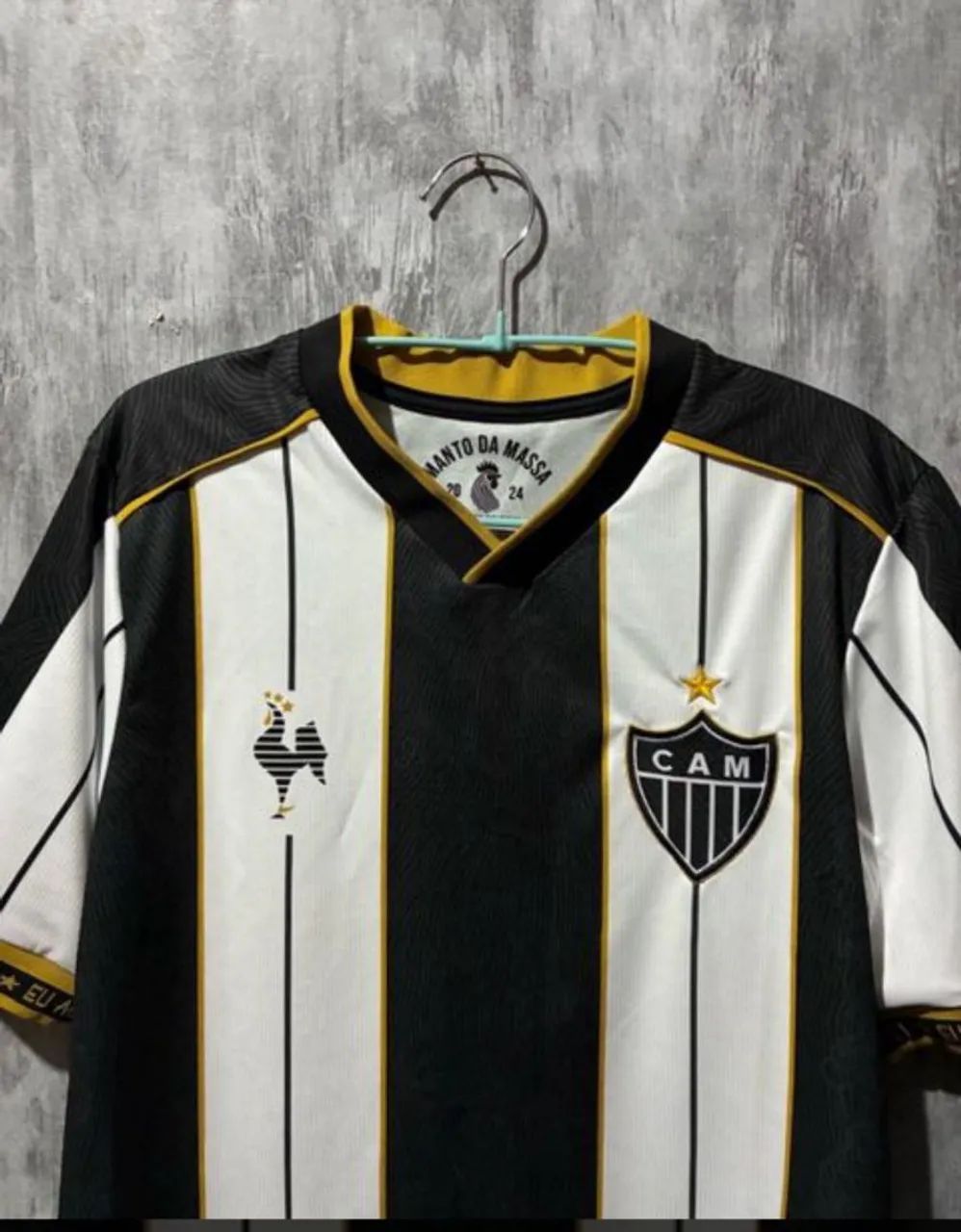 MANTO DA MASSA ATLÉTICO MINEIRO IMPORTADA  - Foto 2