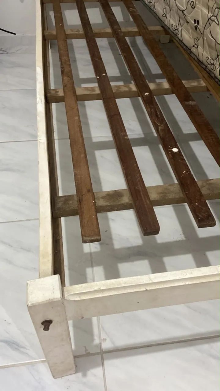 Cama de solteiro com cabeceira  - Foto 3