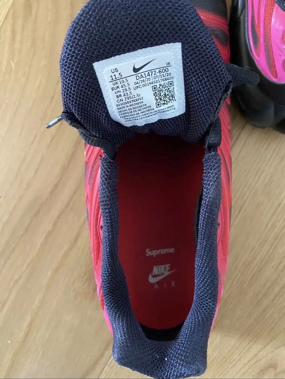 Air max plus x Supreme - Foto 5