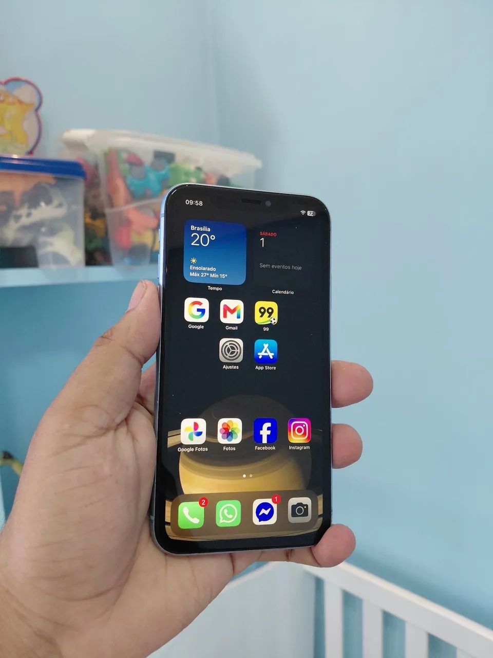 Vender logo iPhone XR 64gb todo original funcionando perfeitamente  - Foto 3