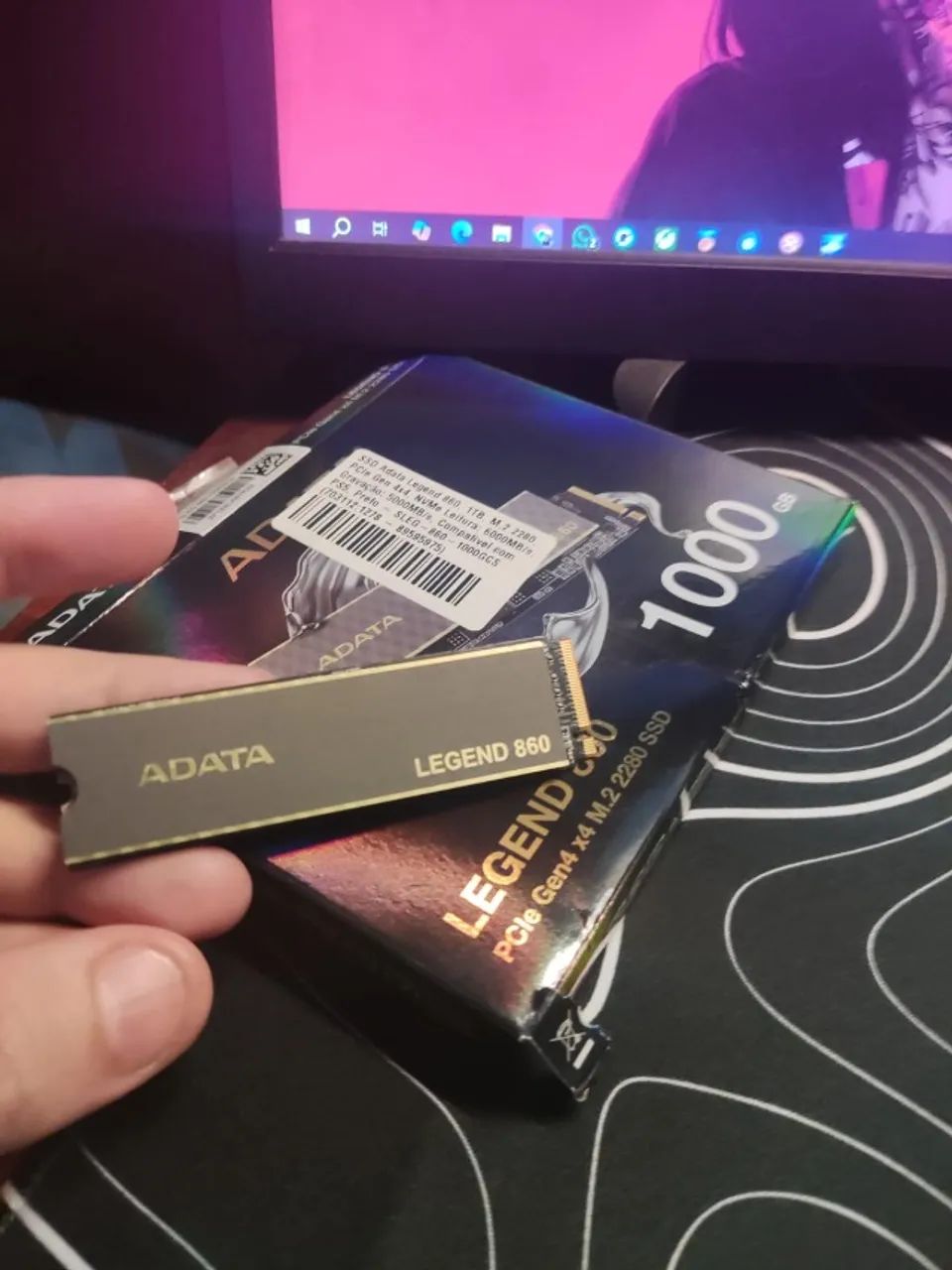 SSD Adata Legend 860 nvme m2 1 tb - Armazenamento - Conjunto Água