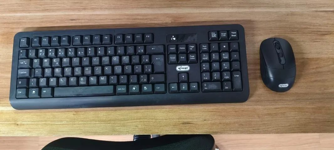 Kit Teclado e Mouse Sem Fio Knup USB - Prático e Compacto - Foto 3