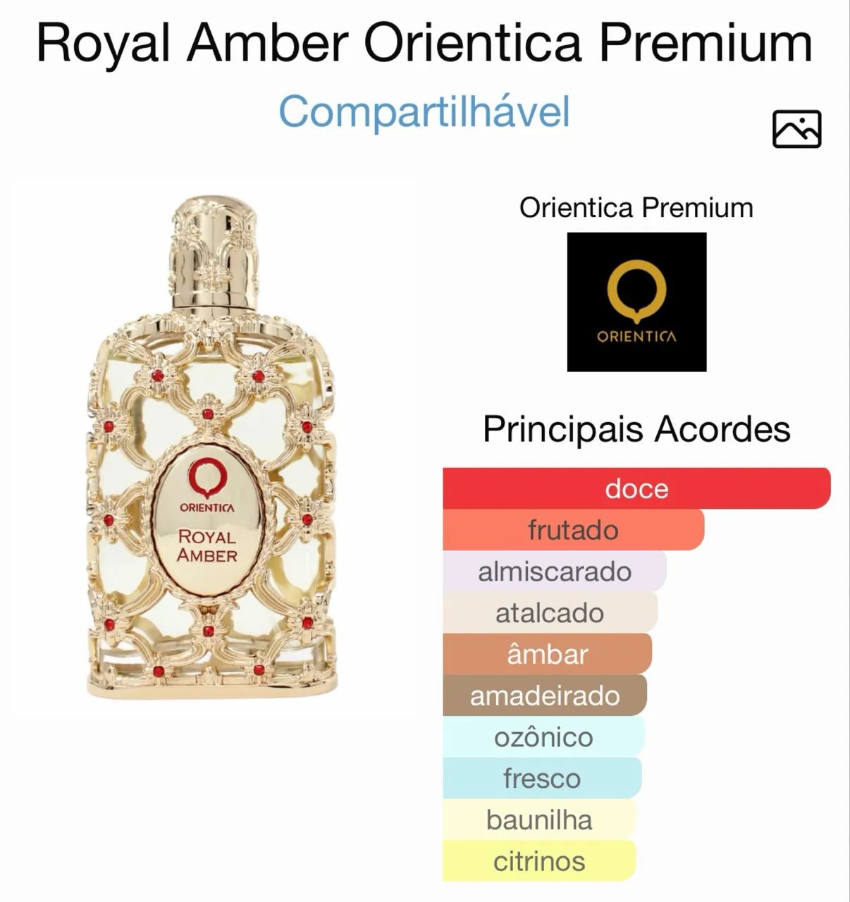 Perfume Royal amber 100ml  - Foto 2