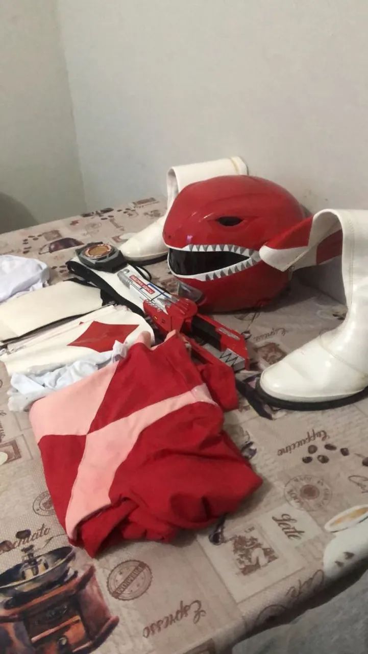 FANTASIA POWER RANGERS VERMELHO