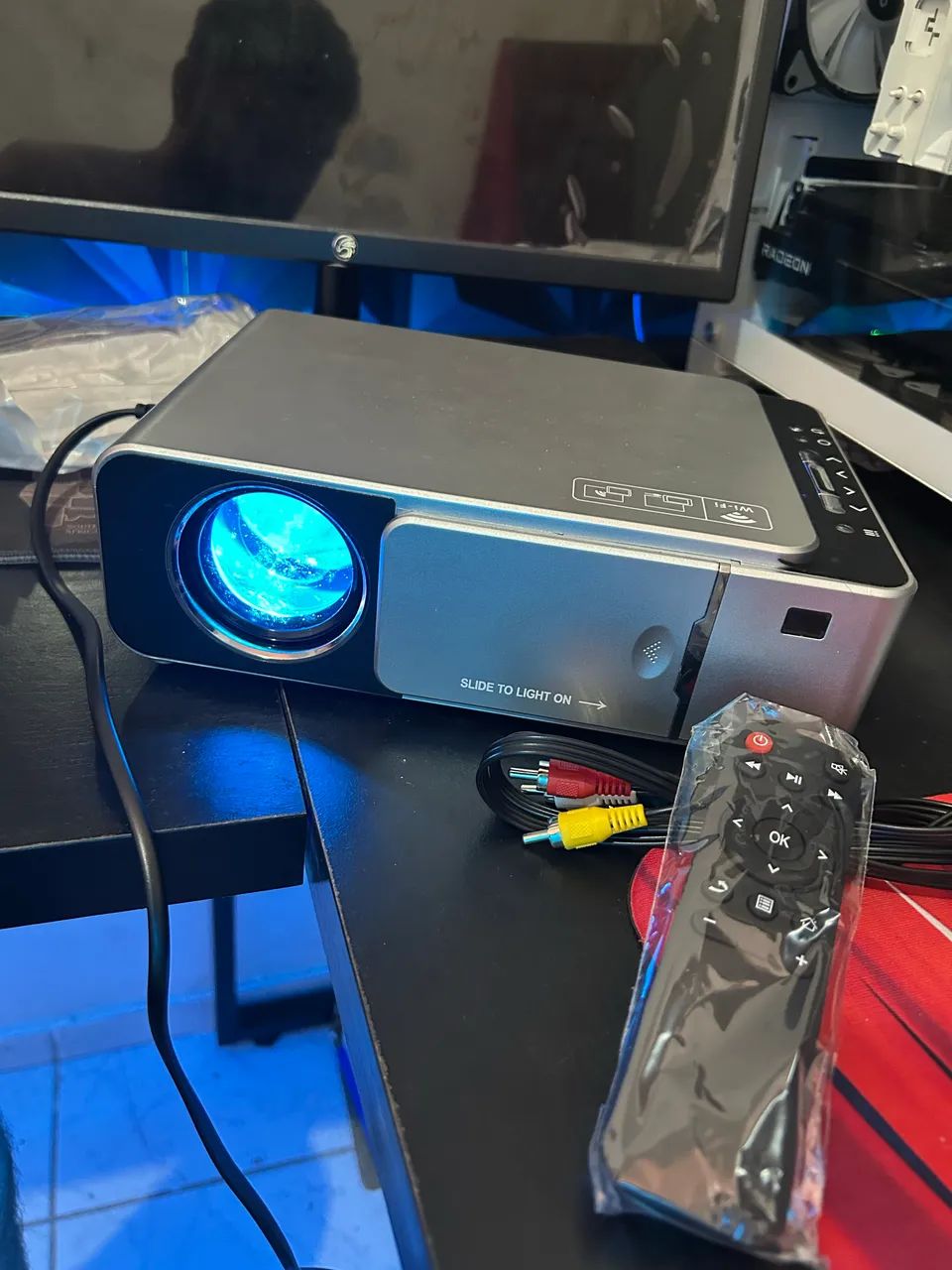 Projetor forte de led 1080p