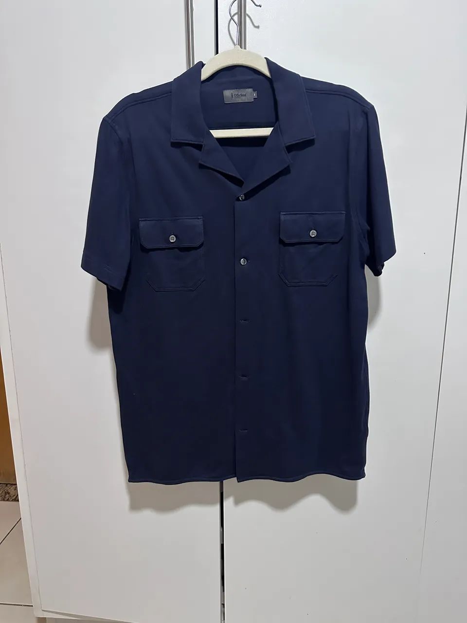 Camisa Oficina Reserva Azul marinho 