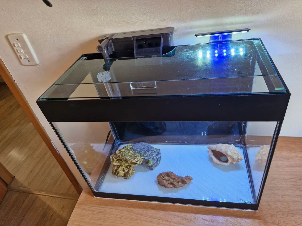 AQUÁRIO COMPLETO 60 LITROS