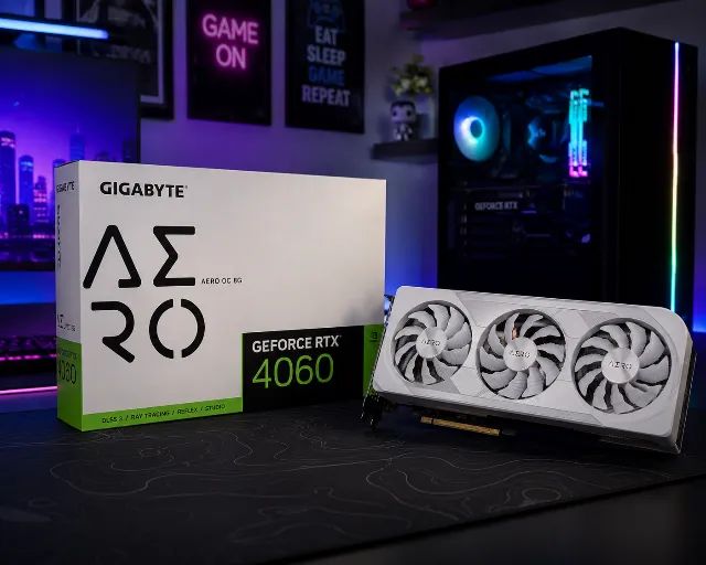 Placa de Vídeo RTX 4060 AERO OC - Foto 2
