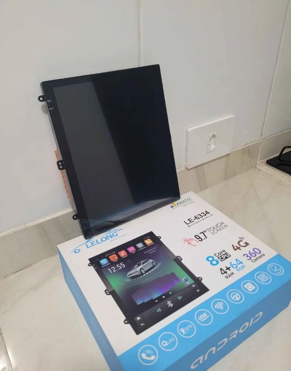 Multimídia modelo tesla 9.7 polegadas 4 64 gb