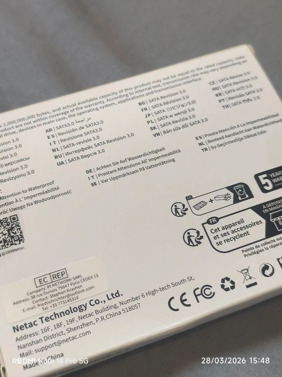 SSD 256GB (LACRADO) - Foto 2