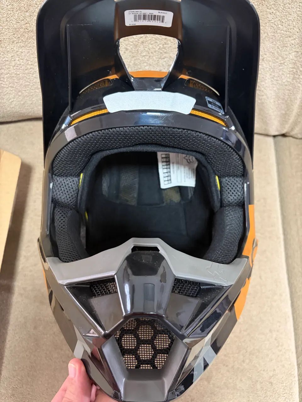 Capacete Fox V1 Skew Motocross - Esportes Sobre Rodas - Taquaral