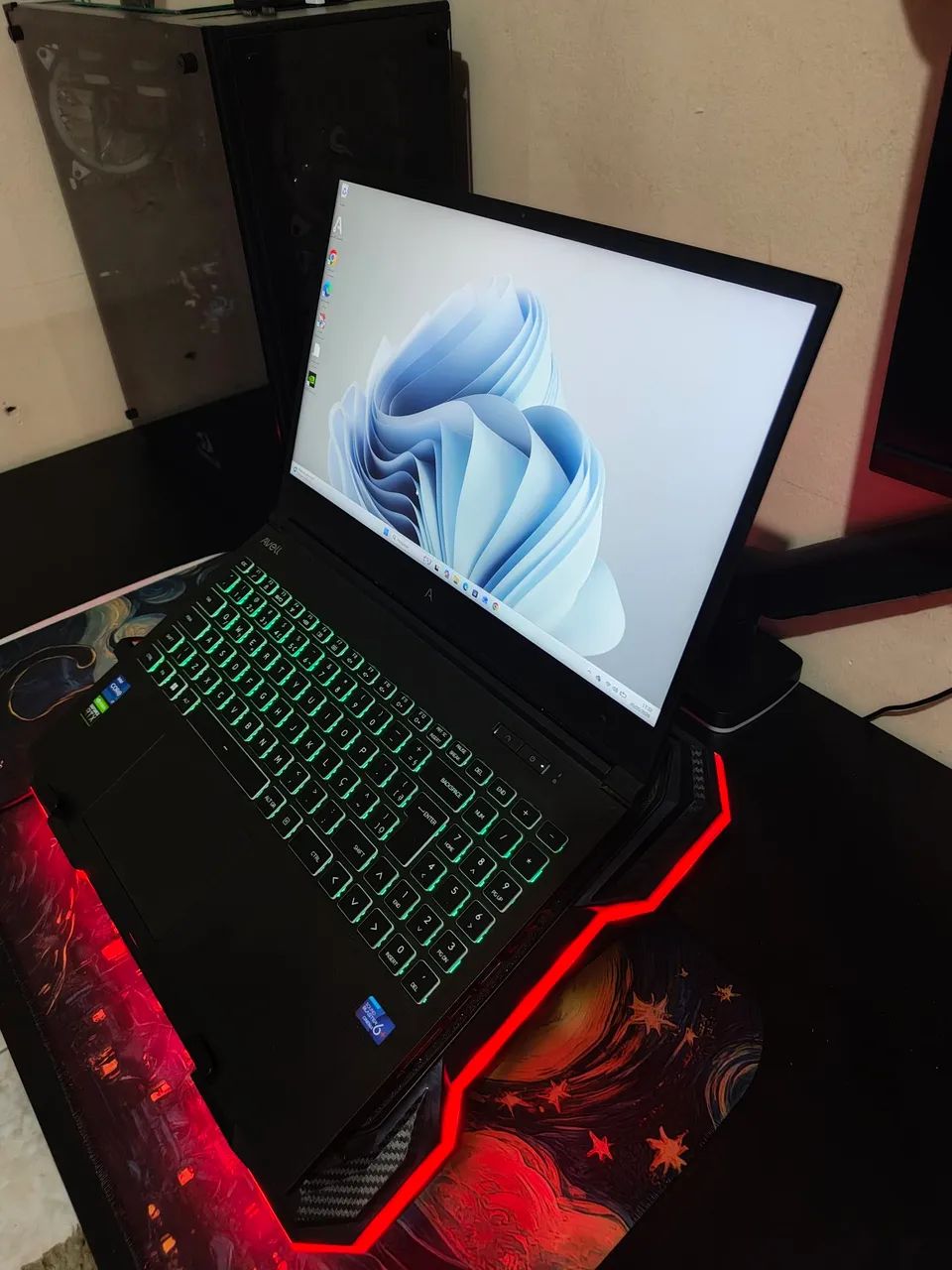 NOTEBOOK AVELL A70 HYB VERSÃO TOP DE LINHA | CORE I7 12ª RTX 3060 | 32GB DDR5 | TELA 2K - Foto 6