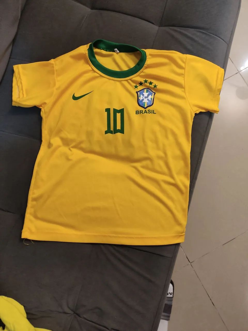 Camisa Brasil infantil 