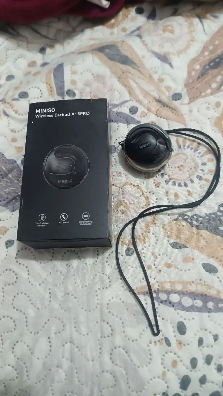 Fone de ouvido Miniso x 15 pro (tradutor) - Foto 2